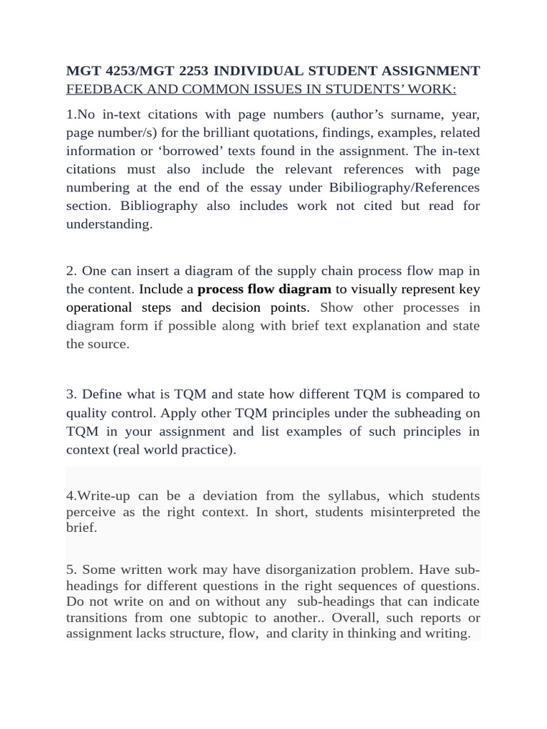 Student Feedback and Suggestions | PDF