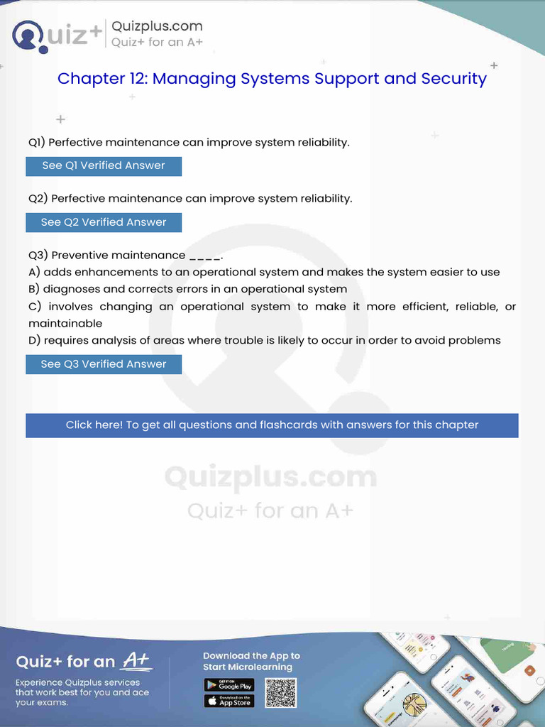 Perfective Maintenance Can Improve System Reliability | PDF | Databases ...