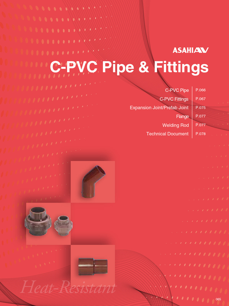 Asahi (2-2) CPVC Pipe Fitting | PDF | Pipe (Fluid Conveyance ...