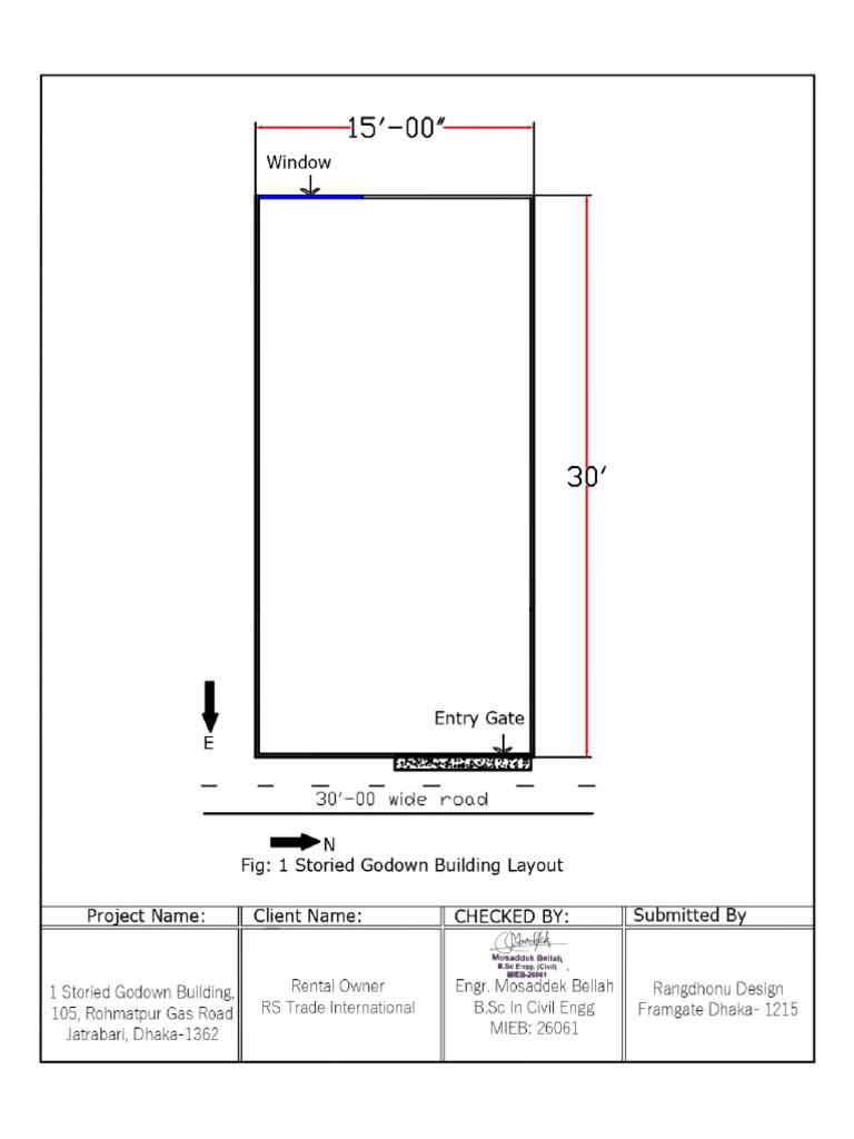 Layout Godown | PDF