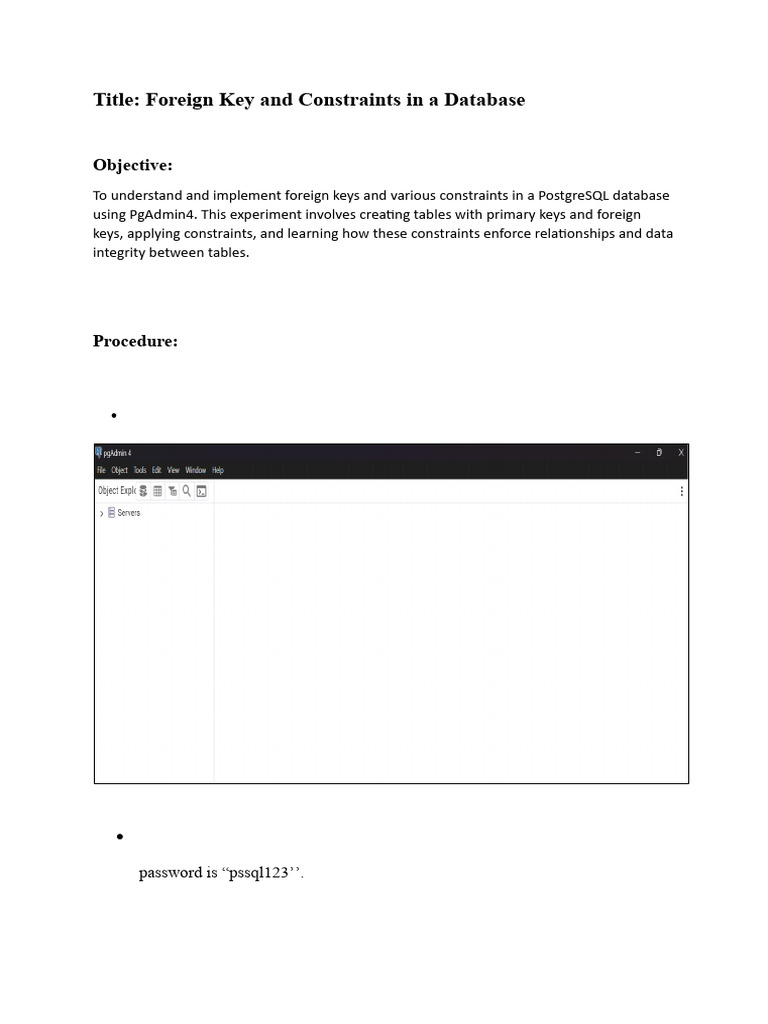 Day3 Foreign Key and Consttraints | PDF | Data Model | Data Management