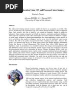 Mineral Exploration Using GIS Final