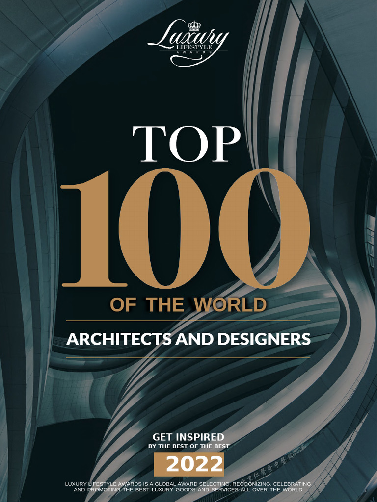TOP_100_Architects_and_Designers_Book | PDF | Interior Design | Architect