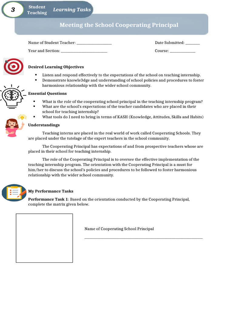 ST Learning Task 3 | PDF | Teachers | Mentorship