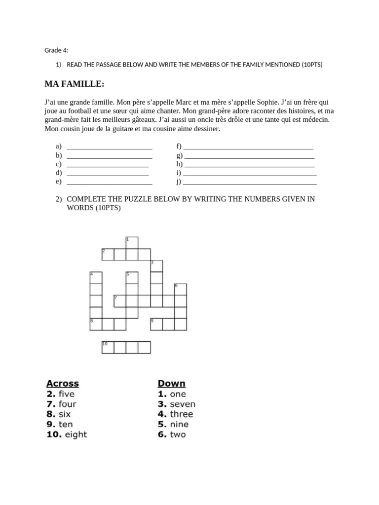 Grade 4 end term 3 | PDF