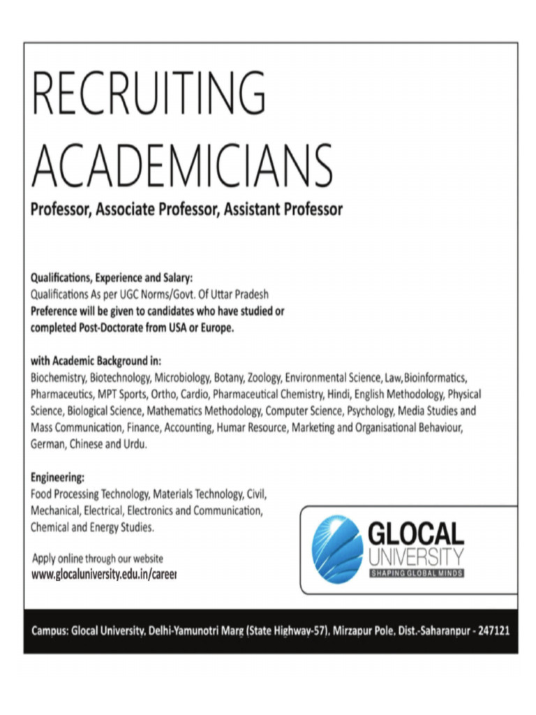 Job Advertisement March 2016 (2) | PDF