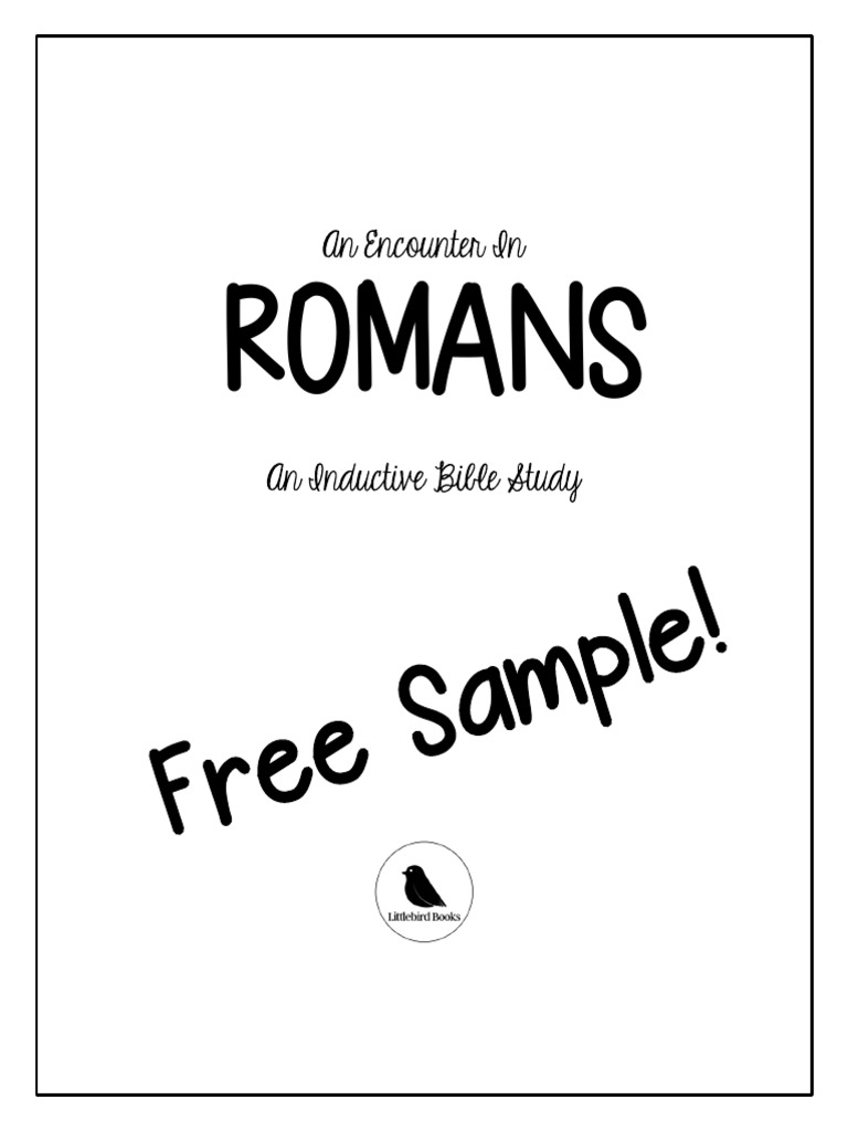 BibleLessonsFreeSampleRomans-1 | PDF | Epistle To The Romans | Grace In ...