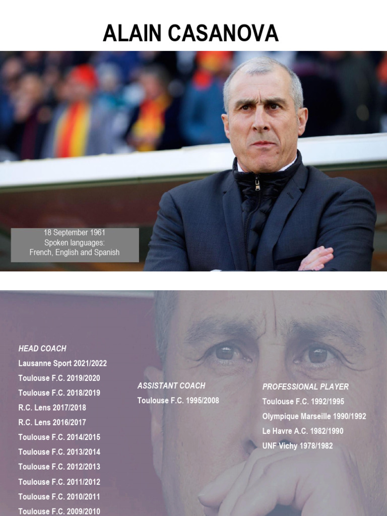 Cv Alain Casanova | PDF