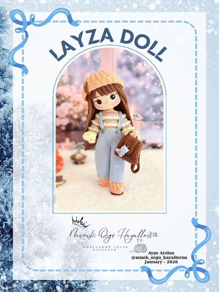 Layza Doll | PDF | Crochet | Clothing