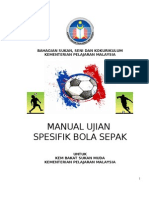 Manual TIDSpesifik Bolasepak