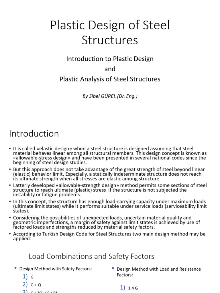 Introduction and Plastic Analysis | PDF | Deformation (Engineering ...