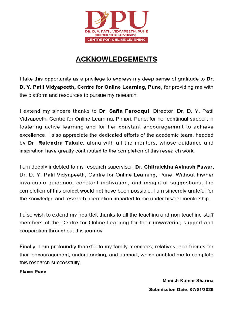 Acknowledgements | PDF