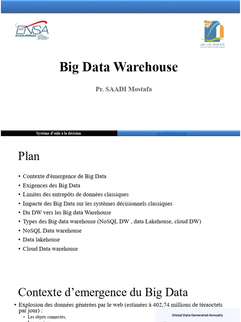 Big Data Warehouse | PDF | Big data | NoSQL
