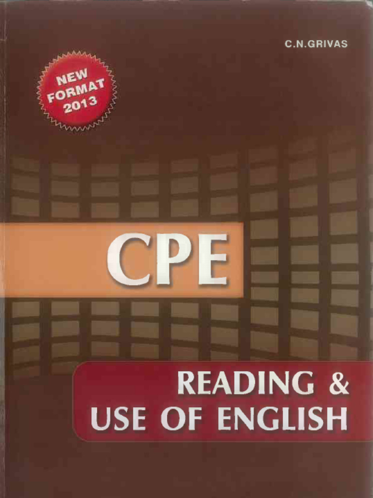 Cpe Reading Use of English Students Book | PDF