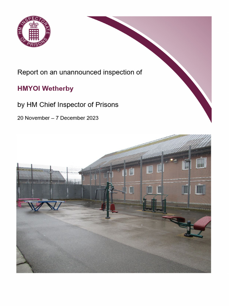 Report on an Unannounced Inspection of HMYOI Wetherby by HM Chief ...