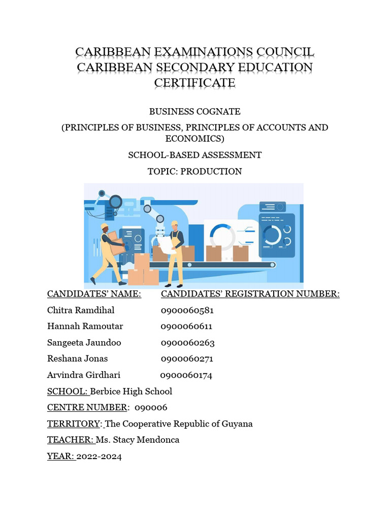 Sample SBA for POB | PDF | Employment | Data