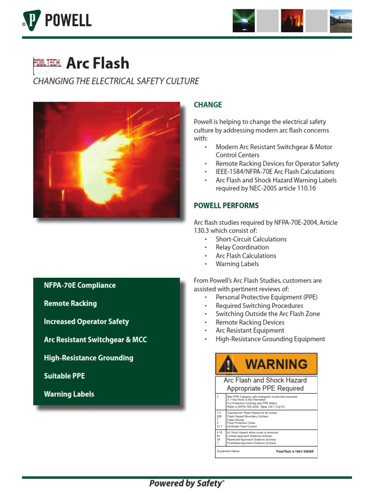ARC FLASH | PDF