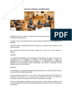 Texto de La Reforma CPEUM