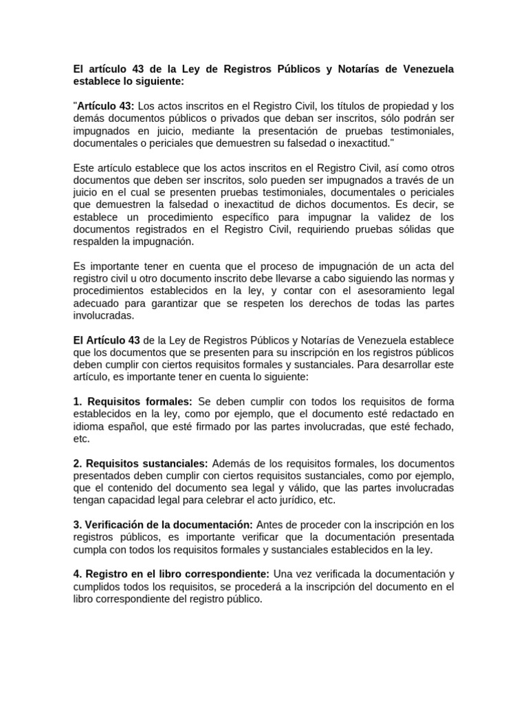 ariculo 43 | PDF | Justicia | Crimen y violencia