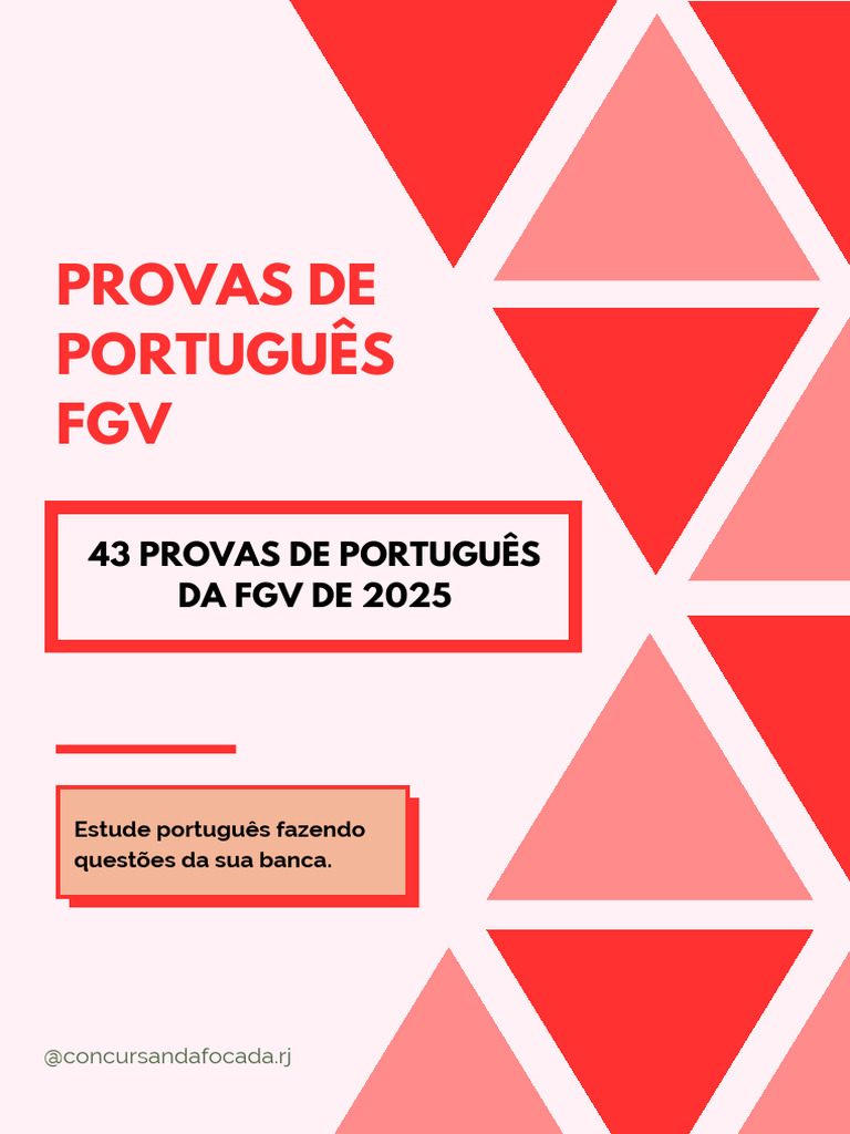 43 Provas de Português FGV 2025 | PDF | Aquecimento global e mudança ...
