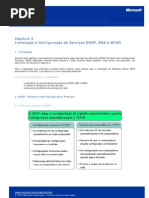 TechNet Brasil - Capítulo 3 - Instalação e Configuração de Serviços DHCP, DNS e WINS