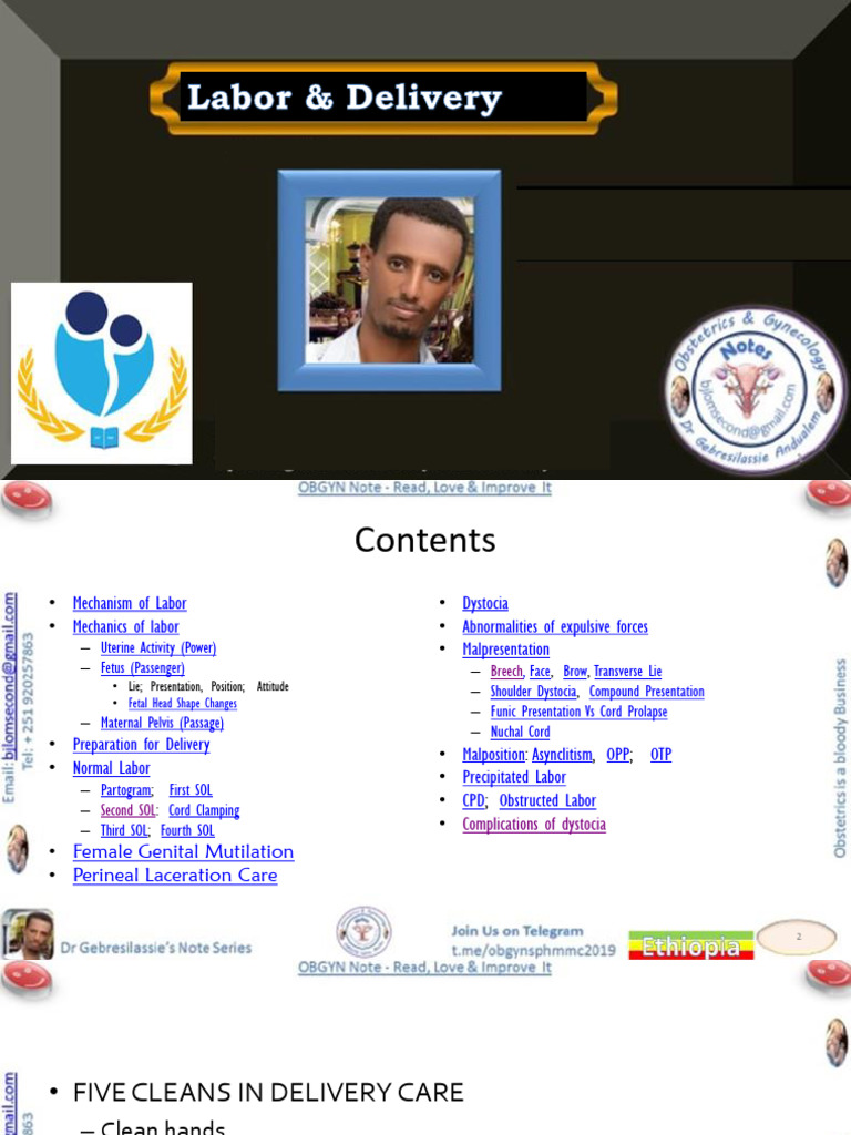 Labor & Delivery - 2019 | PDF | Childbirth | Pelvis