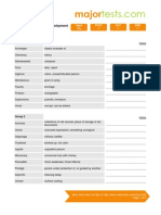 Advanced vocabulary development for TOEFL Word Llist 07