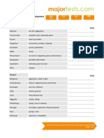 Advanced vocabulary development for TOEFL Word List 10