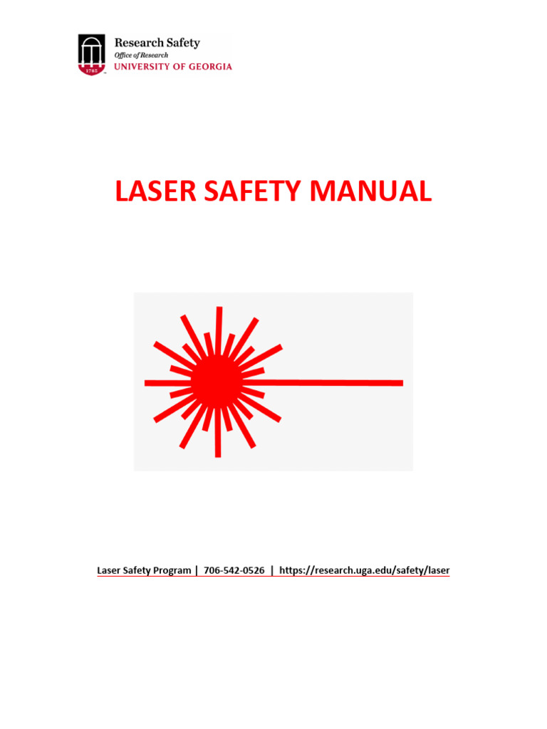 Laser Safety Manual Printable | PDF | Safety