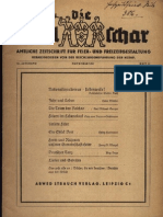 Die Spielschar - Amtliche Zeitschrift Fuer Feier - Und Freizeitgestaltung - 10. Jahrgang Heft 11 (1937, 42 S., Scan, Fraktur)