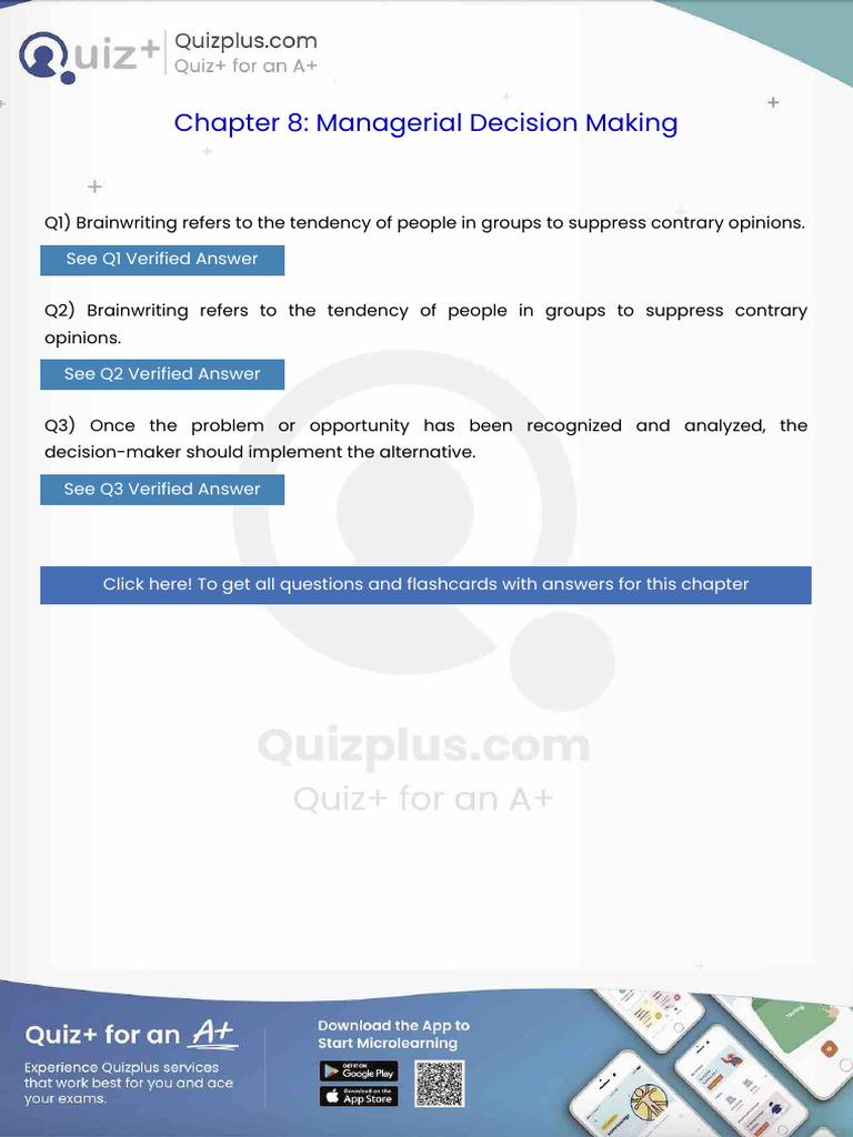 Brainwriting Refers to the Tendency of People in Groups to Suppress ...