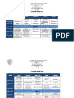 Horarios Ago-dic 2012