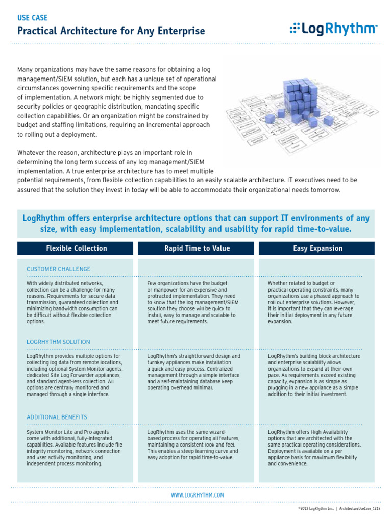 Lr Practical Architecture for Enterprise Use Case | PDF | Scalability ...
