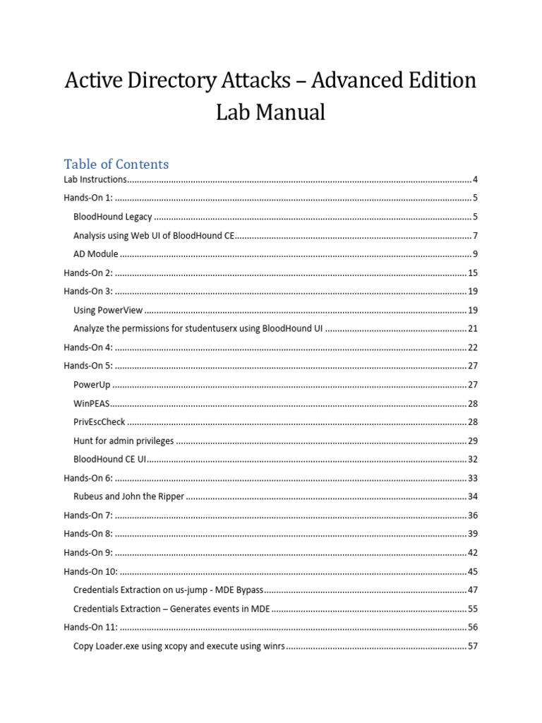 Lab Manual | PDF | Windows Registry | Active Directory