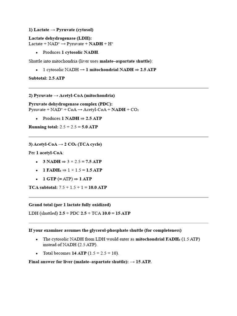 BIO Calculation | PDF