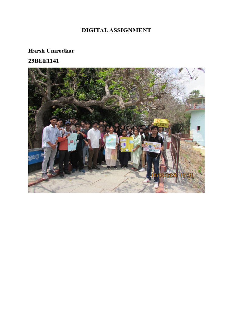 Digital Assignment | PDF