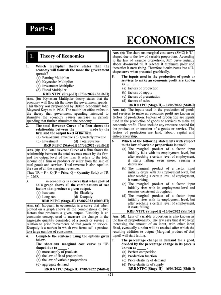Economics | PDF