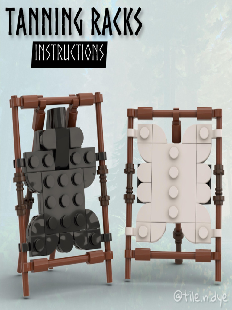 Moc-127711 Marinbrickdesign Tanning Rack Instructions | PDF
