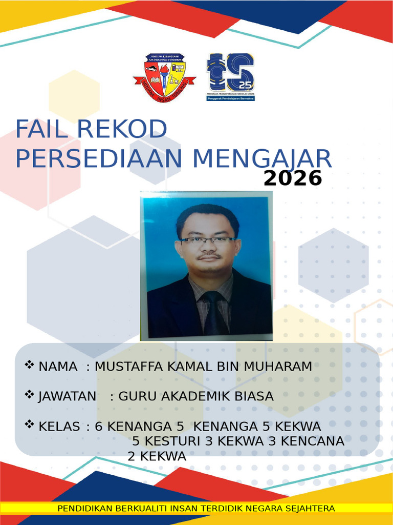 Rekod Persediaan Mengajar 2026 Latest A | PDF