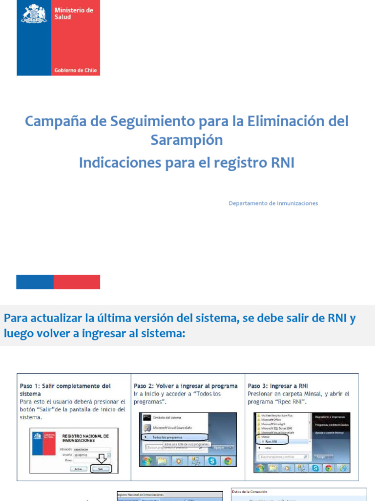 RNI_Campaña de Eliminación Sarampión_2020 | PDF | Vacunación | Vacunas