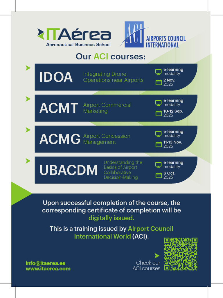ACI - ITAérea Courses | PDF