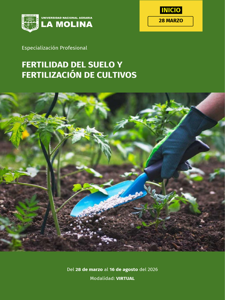 Nutrición Mineral y Fertilidad Del Suelo UNALM | PDF | Suelo | Fertilizante