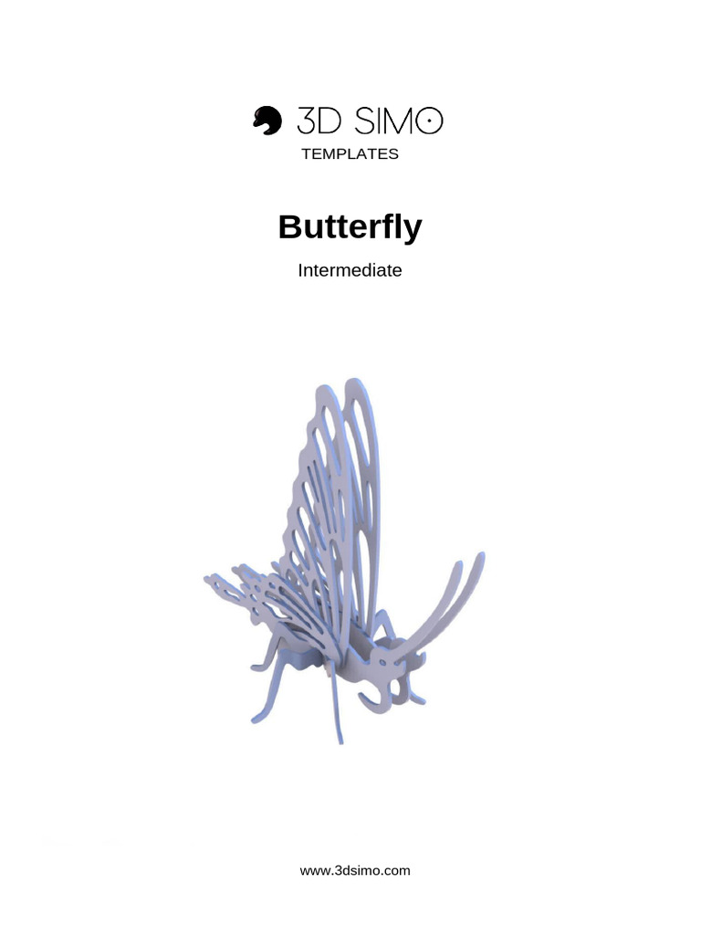 Butterfly Template 14 | PDF