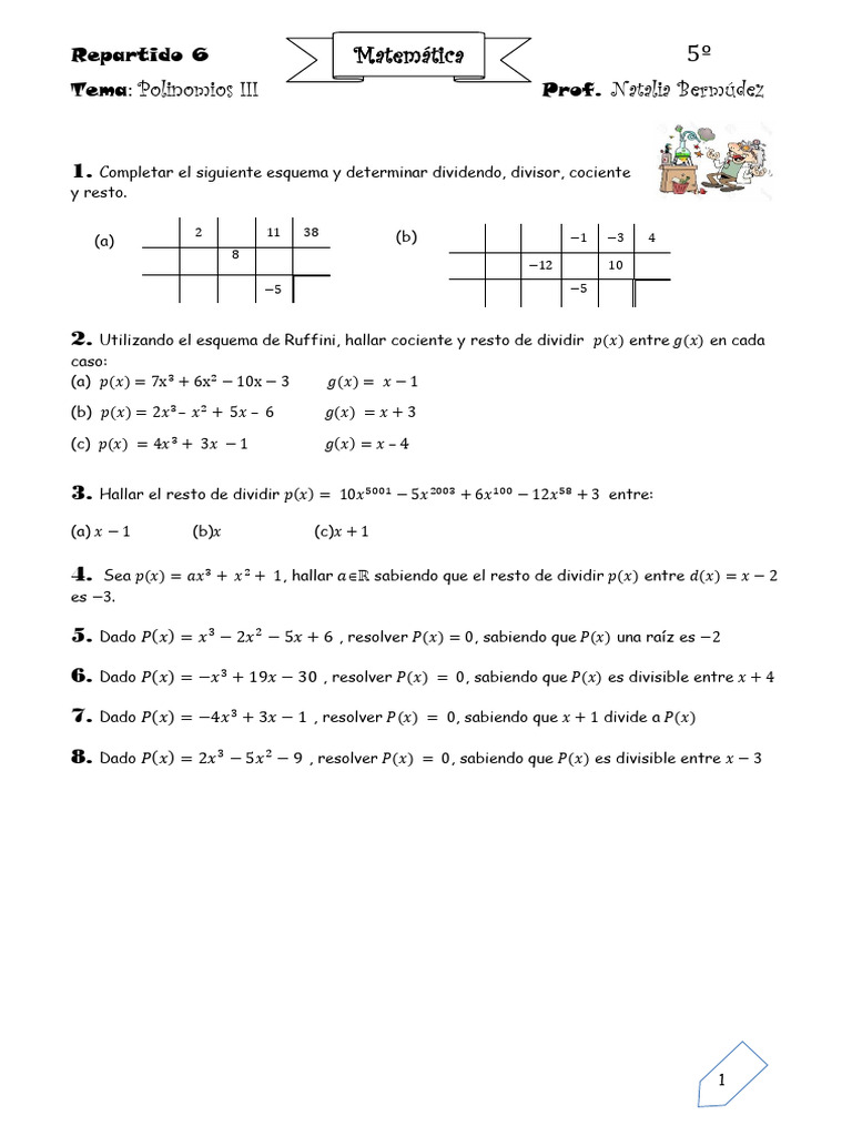 Rep6 Polinomios III | PDF