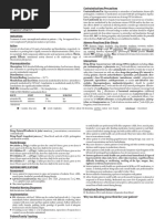 Coartem 20/120 Dosage Guidelines | PDF | Pregnancy | Pharmacokinetics