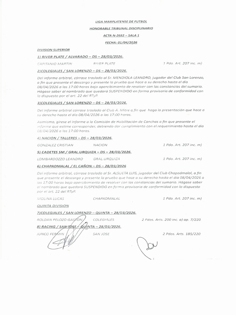 ACTA 2682 HTD01042026 | PDF