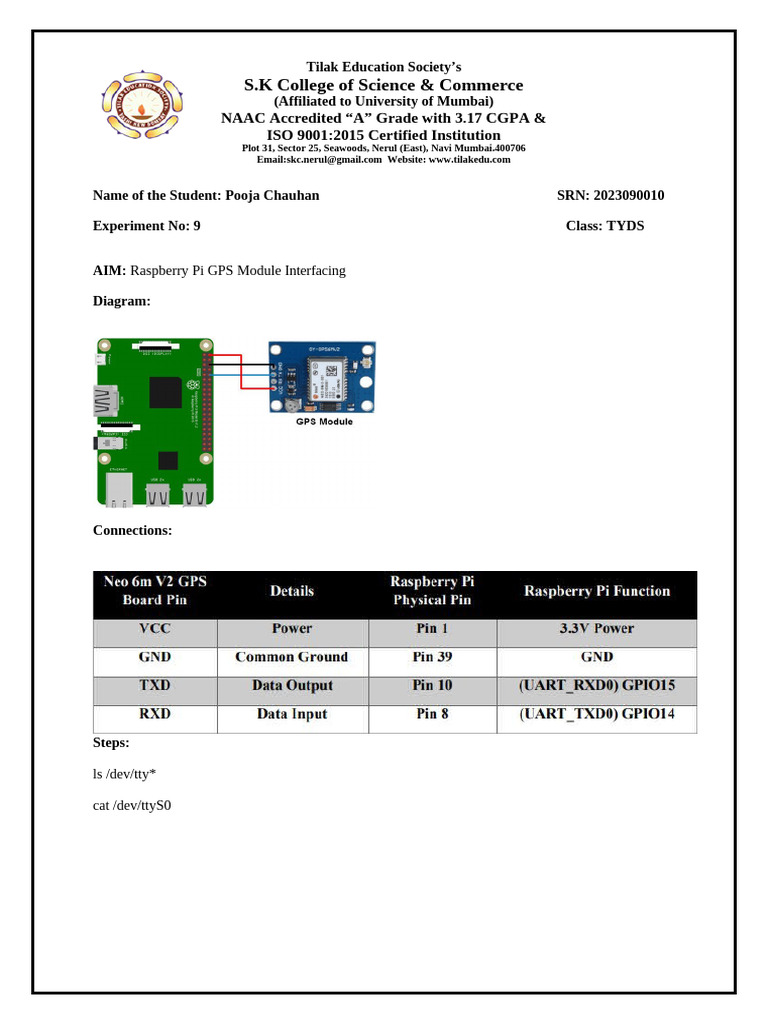 Iot Practical 9 | PDF