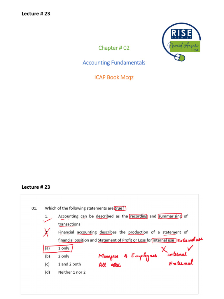 Lecture # 23 | PDF