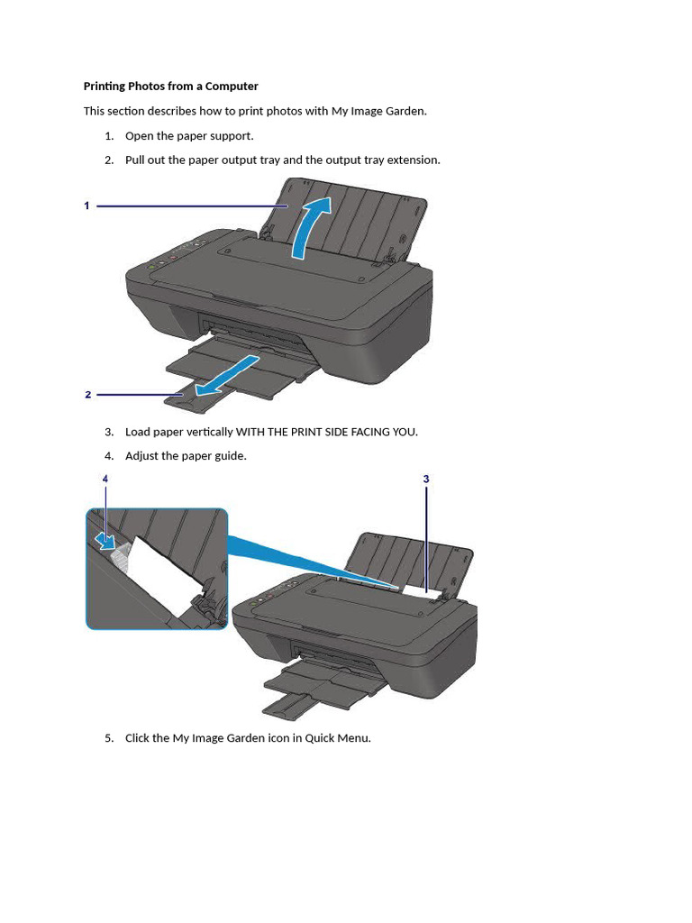 Printing Photos From a Computer | PDF