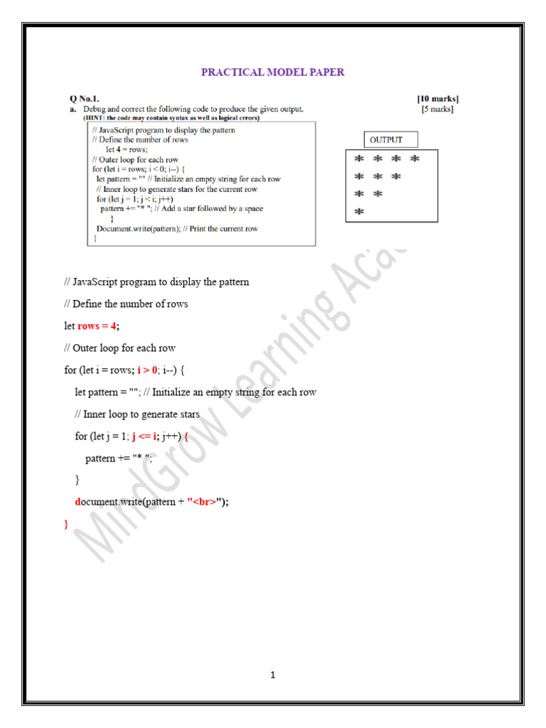 Practical Model Paper | PDF | Usb Flash Drive | Meal